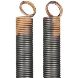 Easy Fix Hardware Garage Door Extension Springs for 160 lb. Door Weight - Brown (Pair)