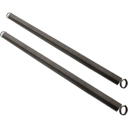 Heavy-Duty Doubled-Looped Garage Door Extension Spring 110 lb. Garage Door Spring Stretch Spring for Replacing Broken, Rusted, Worn Out Spring (2-Pack) (110lb)